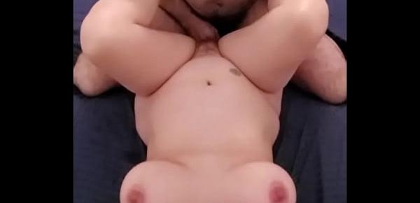  Chubby wife with big tits is finally untied and fucked
